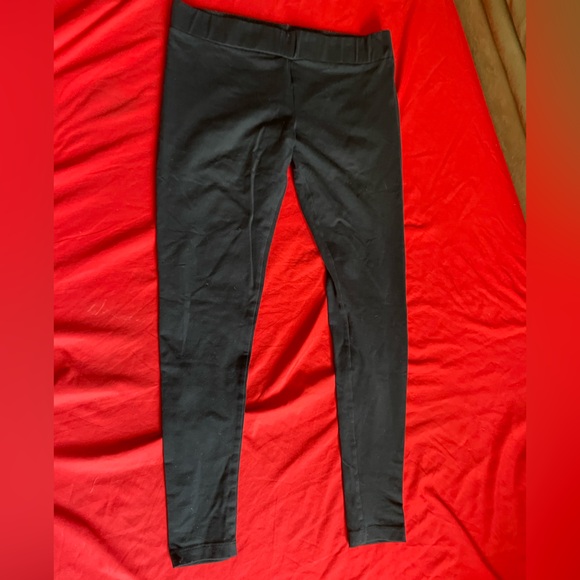 Matty M Black Leggings Pants Large - Picture 1 of 6